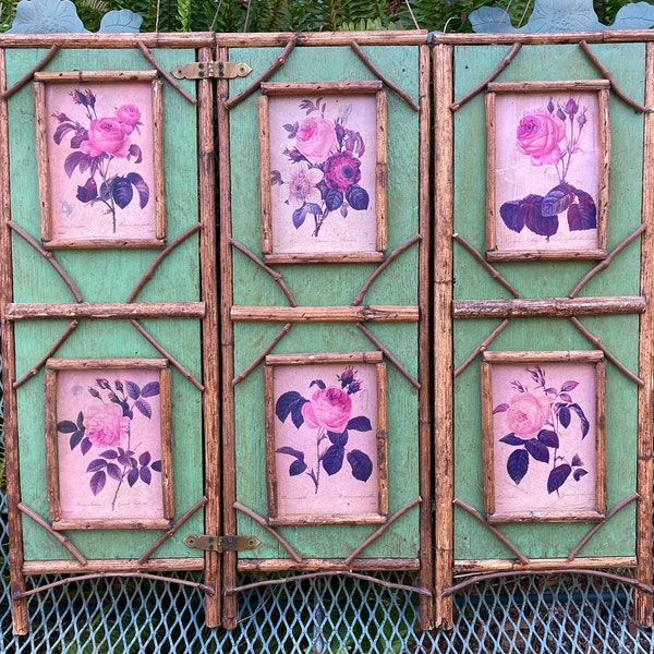 Folding Table Screen Etsy