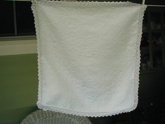 Vintage Laura Ashley Pillow Sham Quilted White Sham Euro Etsy