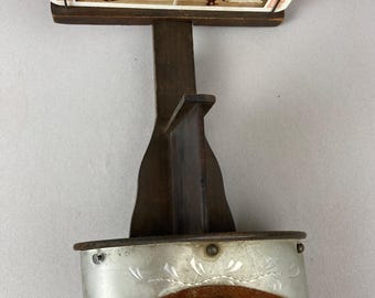 Antique, Stereoscope, Dated 1895-1915, with 71 - 3-D Cards, 43 in Full Color, Many Subjects, Embossed Metal Face Shield, Perhaps "Monarch"