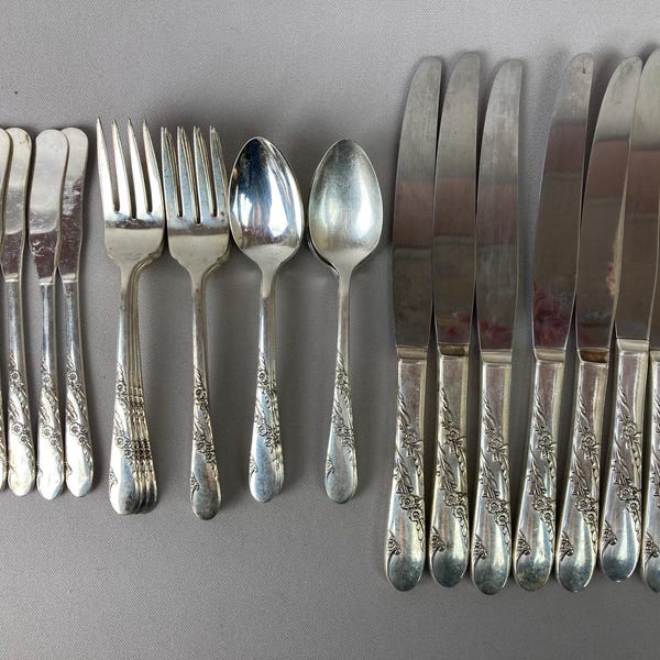 Community Plate Silverware Patterns Etsy