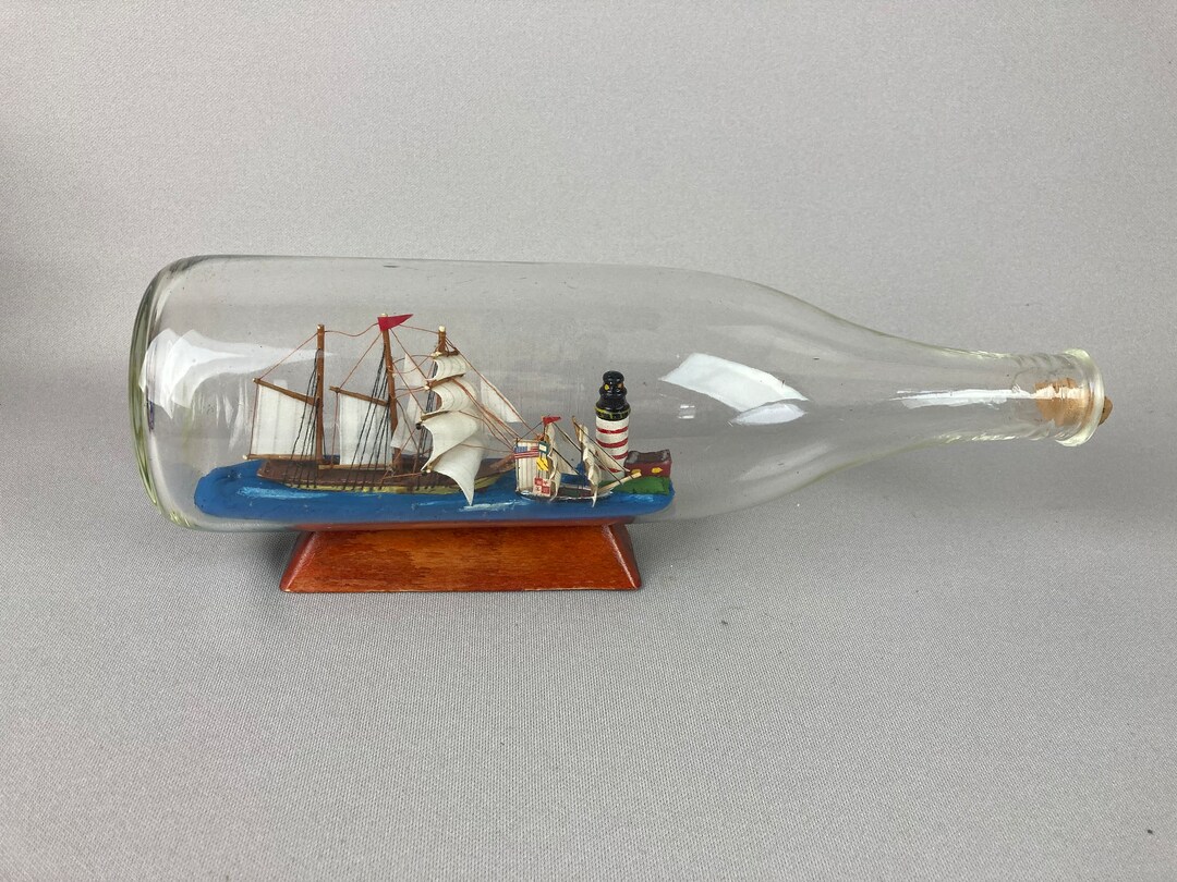 Photo inspiration: Gallery Detail: Vintage Ships In A Bottle 2 Ships On A Bottle