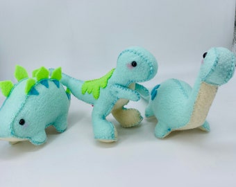 Dinosaur Plush ( Mint)