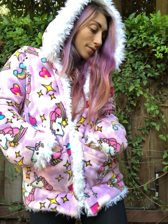 unicorn fur jacket