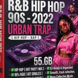 90s-2022 R&B Hip Hop Trap Mega Bundle  Pack