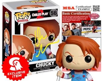 Don Mancini Autographed Chucky Funko Pop | Childs Play Horror | Signature with COA