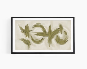 Neutral Abstract Art for Samsung Frame TV (JPG File)