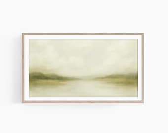 Minimal Abstract Landscape Samsung Frame TV Art