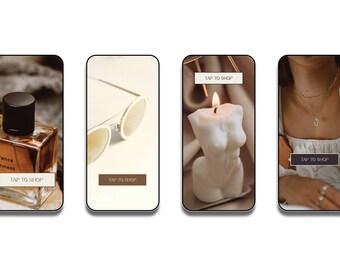 Instagram Tap to Shop Button Sticker Pack