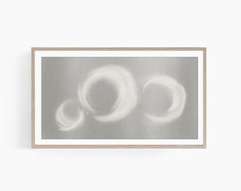 Abstract Circles Print Samsung Frame TV Art