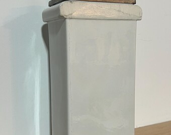 Vintage Sarsaparilla Soda Fountain Syrup Pump Dispenser Porcelain Drugstore Decor