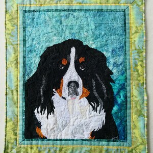Bernese mountain dog quilt hot sale