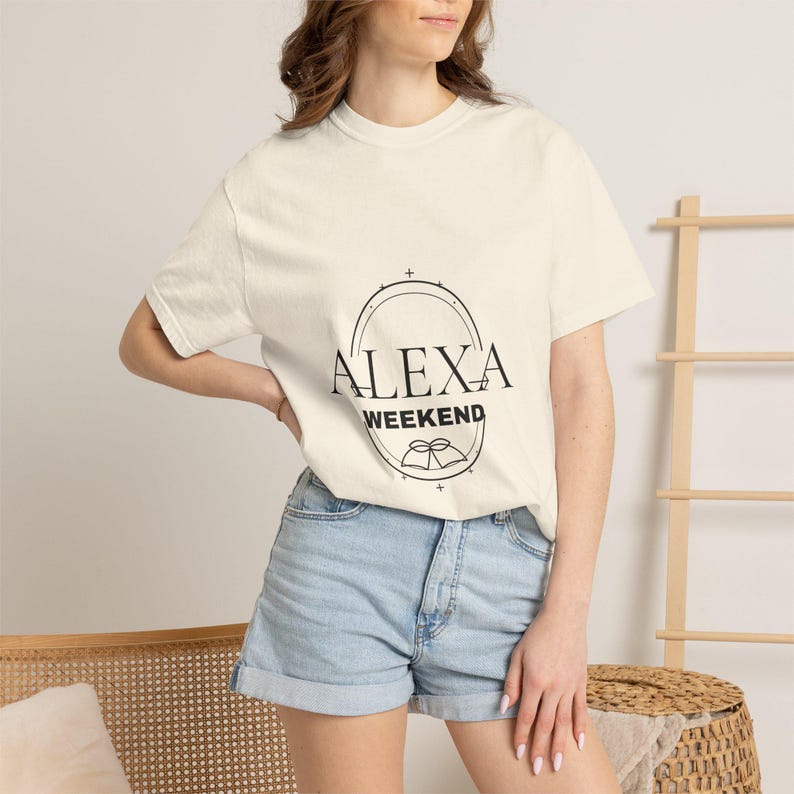 Camiseta personalizada para despedida de soltera, camiseta personalizada de colores cómodos para el fin de semana de la novia, regalo para el grupo nupcial imagen 3