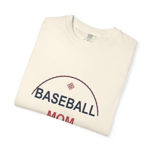 Personalized Baseball Mom Shirt, Custom Player Name and Number Tee, Comfort Colors Game Day Gift image 3