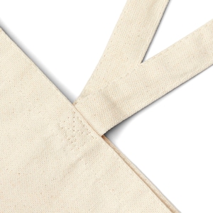Personalized Name Tote Bag, Custom Cotton Canvas, Minimalist Everyday Book Bag image 6