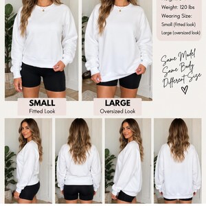 Custom Team Name Puff Print Sweatshirt, Personalized School Mascot Crewneck, Game Day Spirit Gift image 3