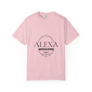 Camiseta personalizada para despedida de soltera, camiseta personalizada de colores cómodos para el fin de semana de la novia, regalo para el grupo nupcial imagen 2