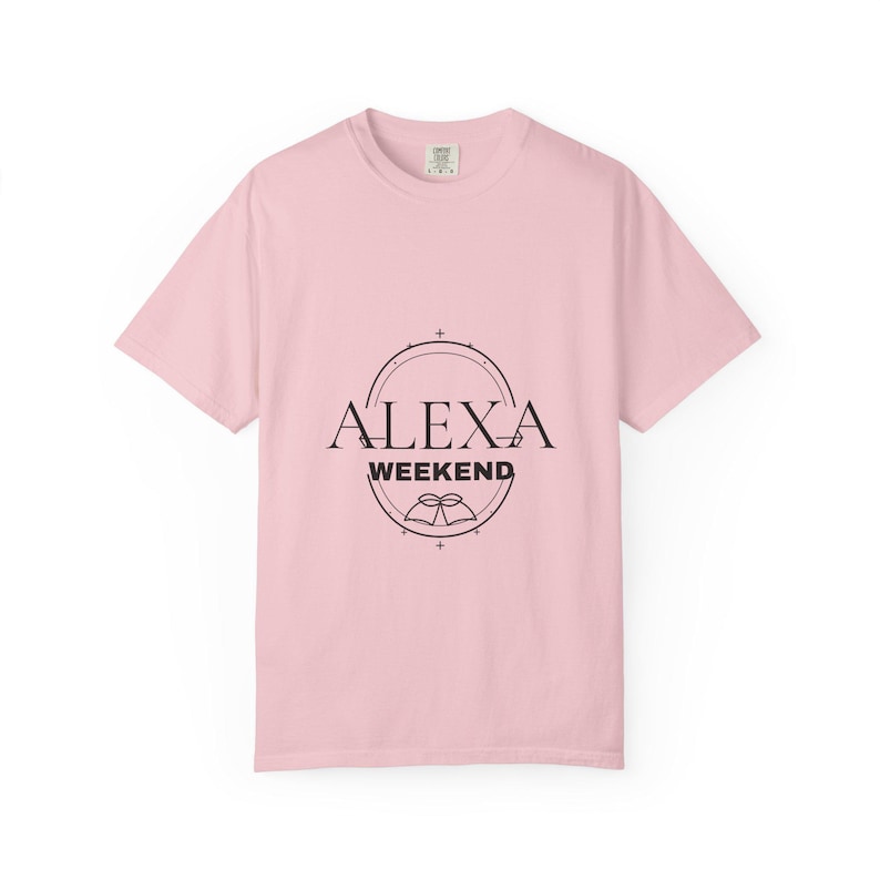 Camiseta personalizada para despedida de soltera, camiseta personalizada de colores cómodos para el fin de semana de la novia, regalo para el grupo nupcial imagen 2