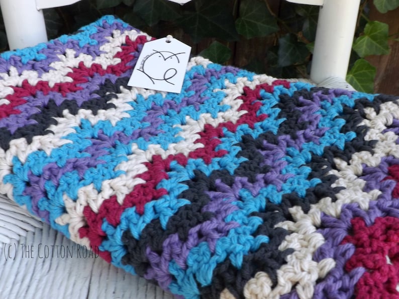 Baby Blanket Ric Rac Baby Blanket pictured RTS Crocheted Baby Blanket