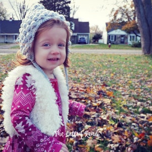 Baby Bonnet || Crocheted Baby Bonnet || Unisex Baby Bonnet || Perry Pixie Bonnet