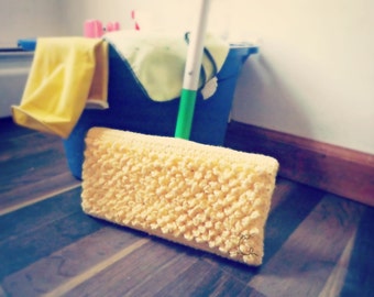 Eco-Friendly Cotton Wet or Dry Mop Cover//Mop Cover//Reuseable Swifter Cover