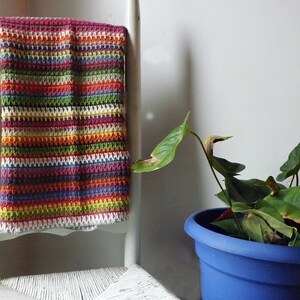 Retro Baby Blanket || Baby Blanket || Crocheted Baby Blanket