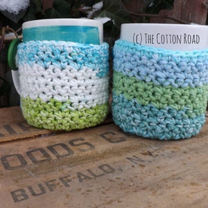 Coffee Cup Coaster Cozy Crocheted image 7