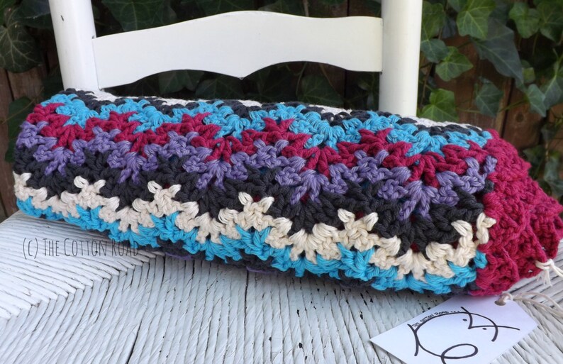Baby Blanket Ric Rac Baby Blanket pictured RTS Crocheted Baby Blanket