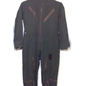 WWII Army Airforce Flying Suit, Vintage Military Clothing U.S. Army, U.S. Air Force, Size Small Short, 1940&#39;s, by colonialcrafts on Etsy