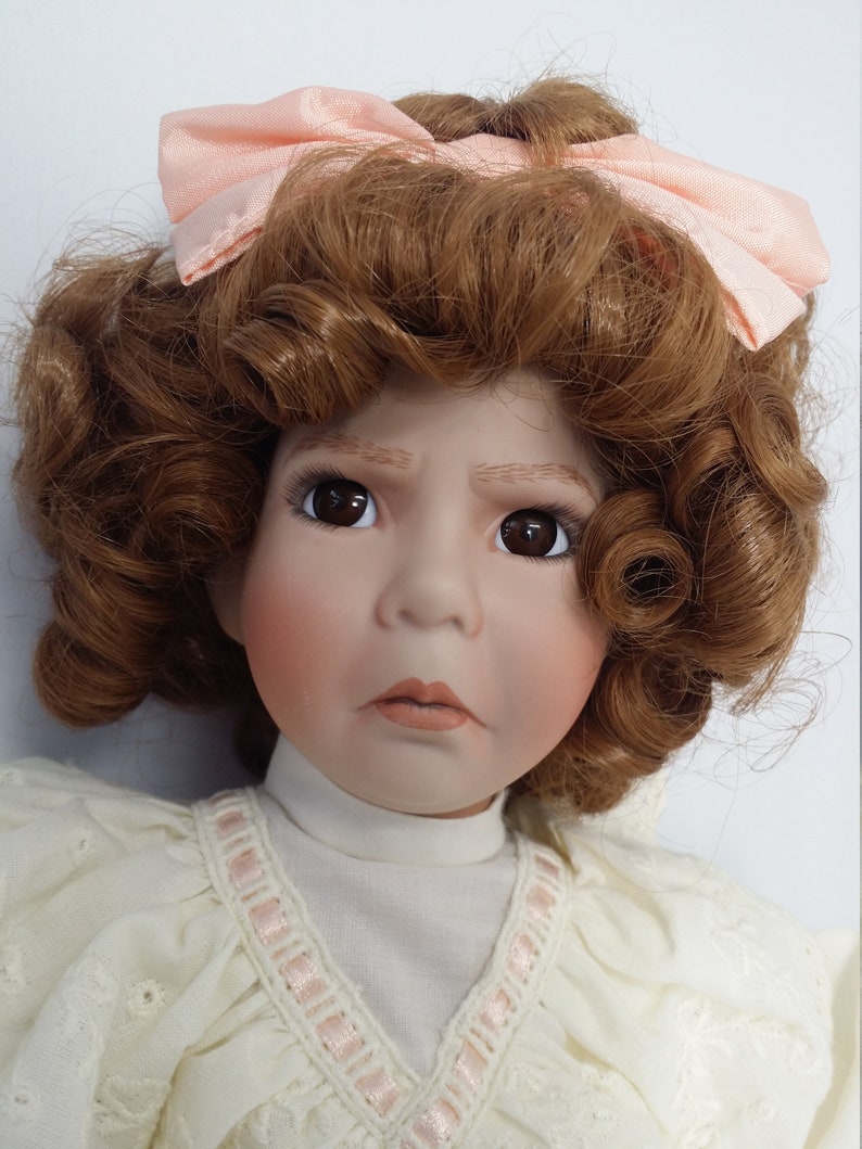 The Little Girl With A Curl Doll by Dianna Effner, Signed, From Her ...