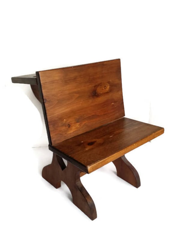 Doll School Desk Vintage Wooden Desk For 18 20 Etsy
