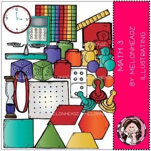 Math clip art Part 3 - COMBO PACK