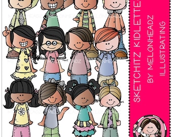 Kidlettes-ClipArt - Sketchitz