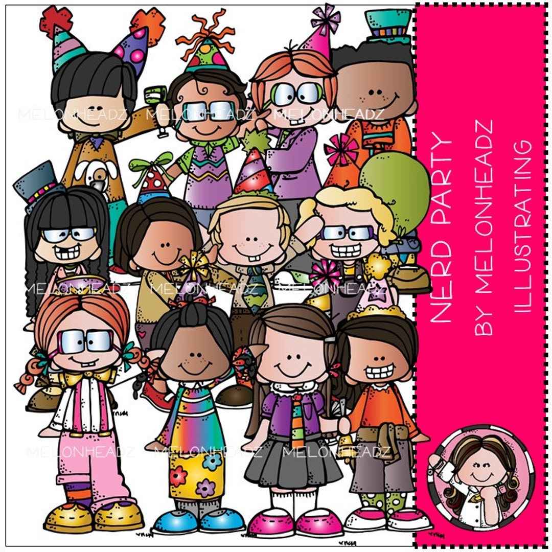 Nerd Party Clip Art - Combo Pack - Etsy