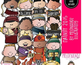 Nativity clip art 2015, Lil Bitz, Christmas COMBO PACK