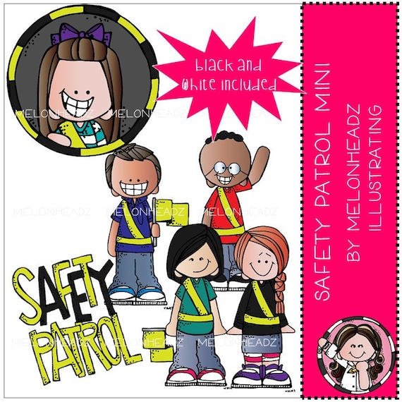 Safety Patrol clip art Mini Etsy
