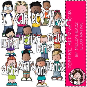 Positive Affirmations clip art