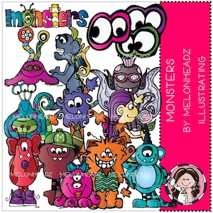 Monsters clip art