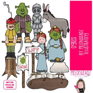 Imágenes prediseñadas de ogros Imágenes prediseñadas de literatura Imágenes prediseñadas de Book Companion Versión COLOREADA