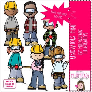 Images clipart des rénovateurs - Mini
