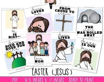 Easter Posters, Jesus PRINTABLE posters