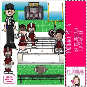 Football Set 4 clip art