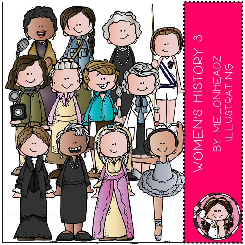 Women's History Clip Art Part 3 Etsy