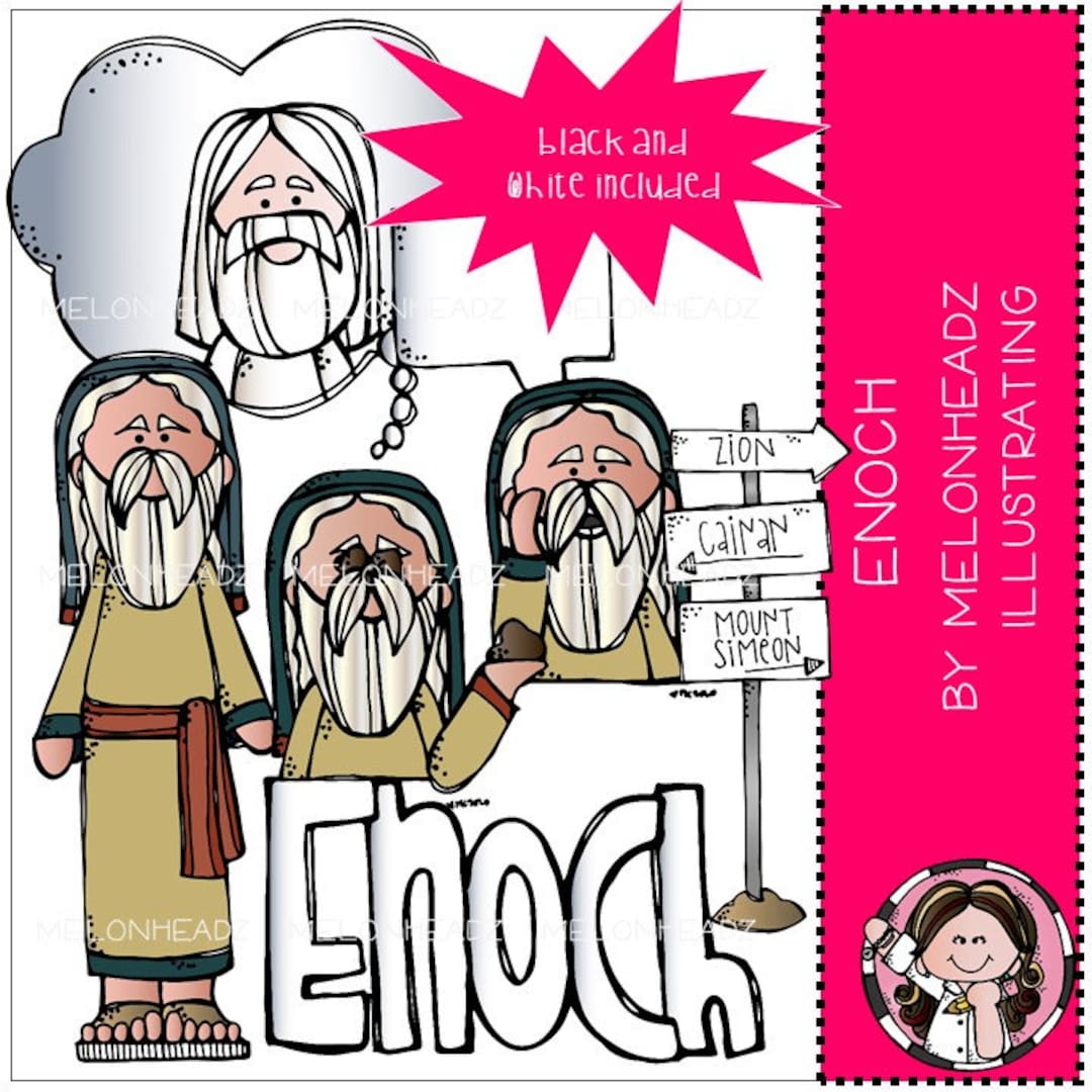 Enoch Clip Art Bible Mini Etsy