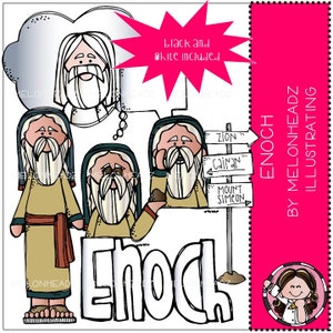 Enoch clip art - Bible - Mini