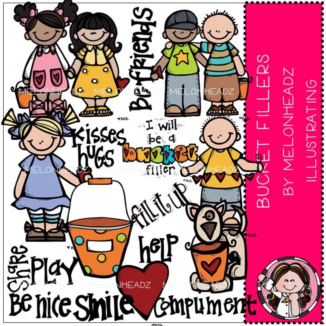 Bucket Filler Clip Art Etsy