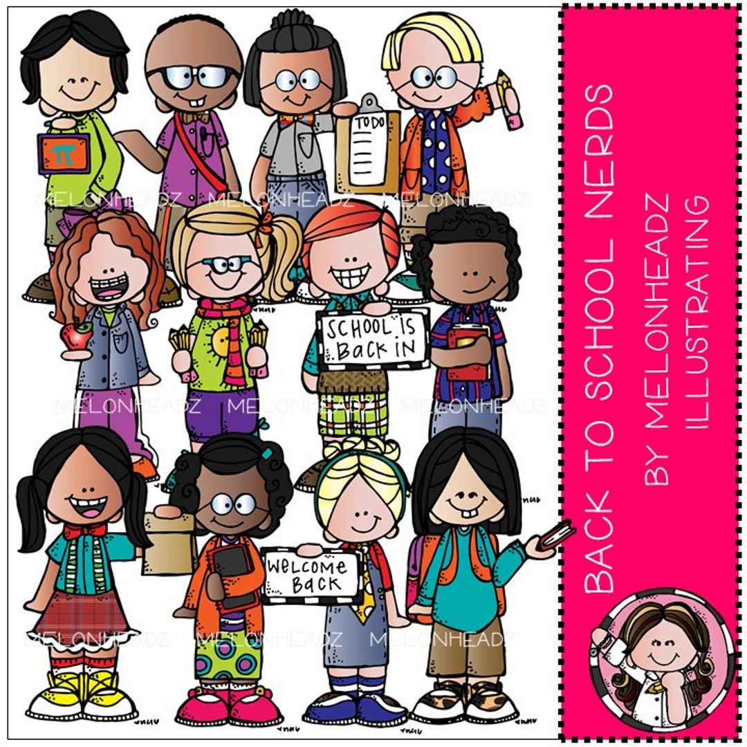 Back to School Clip Art - Nerds - Combo Pack - Etsy