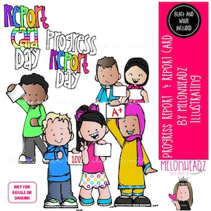 Report Card, Progress Report Day, School Mini