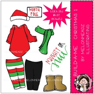 Build-A-Me-Clip-Art - Weihnachten 1 - Mini