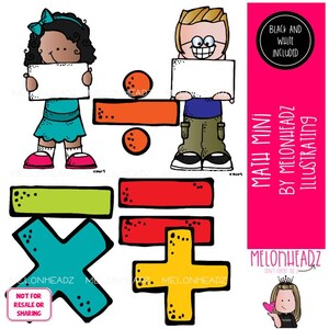 Math clip art, Math Symbols clip art Mini
