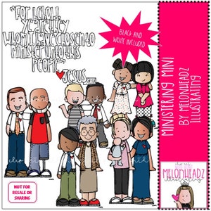 Ministering clip art LDS Mini